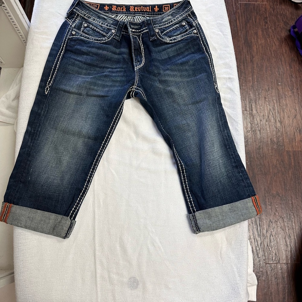 Rock Revival Johanna crop Jean